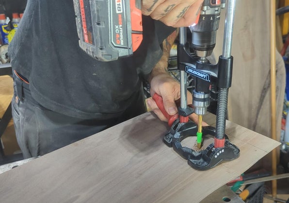 Drill Out Holes for Threaded Inserts Later