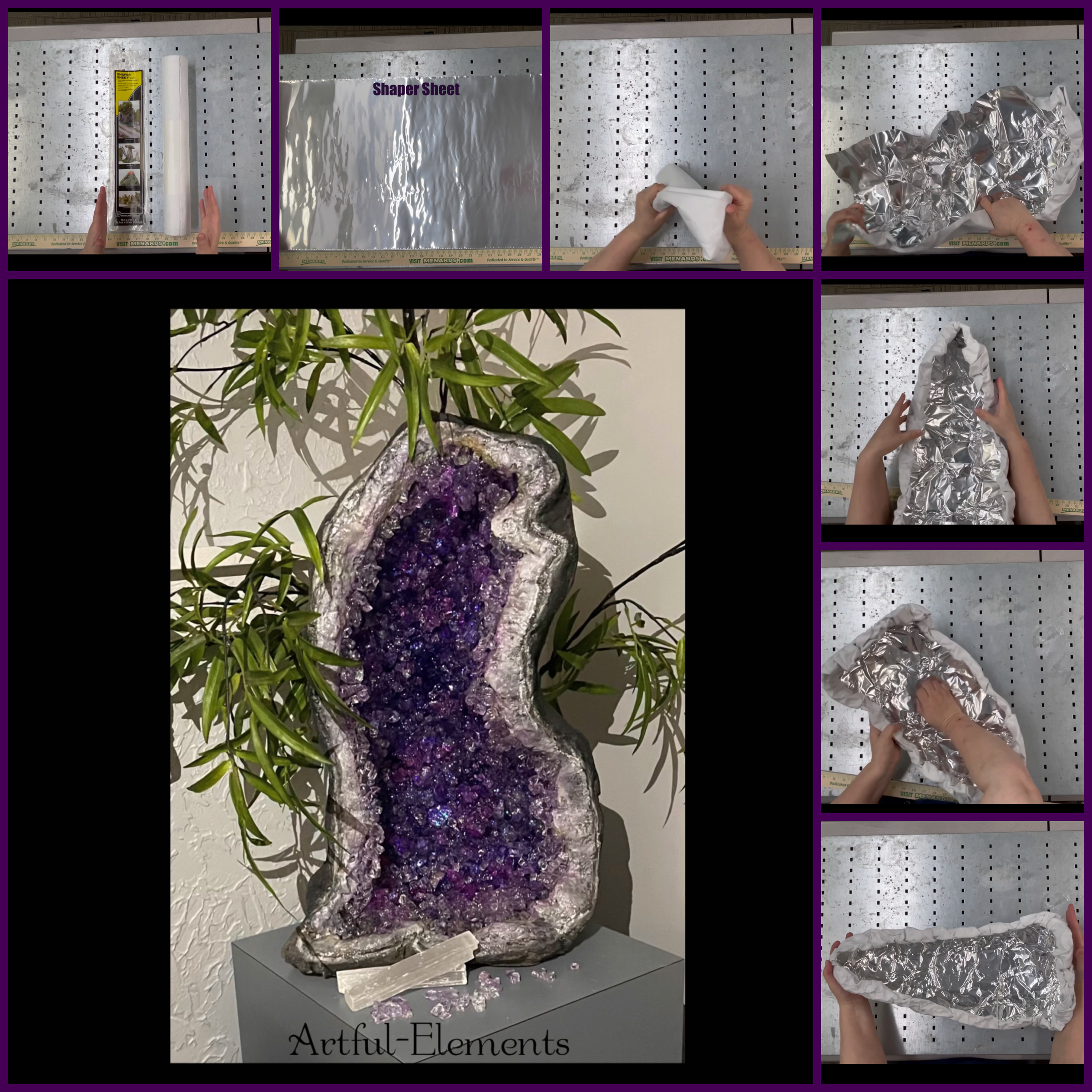 Fake Geode W/ Jazzy Glass 9 Steps (with Pictures) Instructables