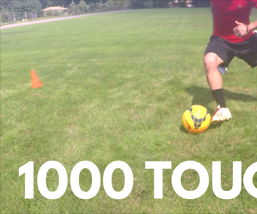 1,000 Touches Soccer Drill