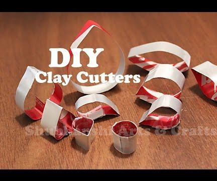 DIY - Clay Cutters Using Coke Cane
