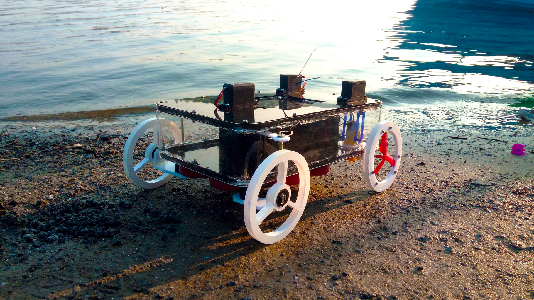 Arduino RC Amphibious Rover 39 Steps with Pictures Instructables