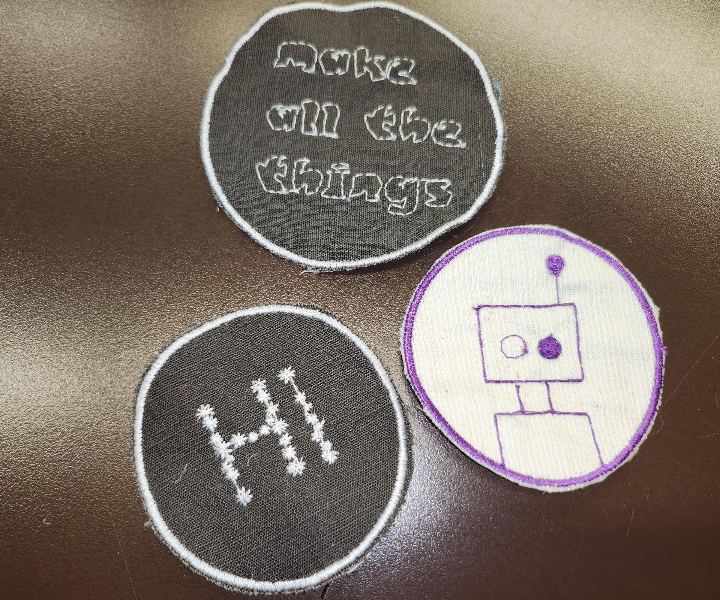 Making Embroidered Patches With an Embroidery Machine & Ink/Stitch