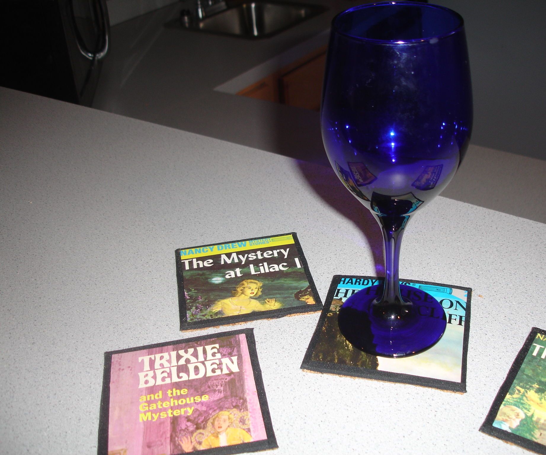 Book Cover Coasters