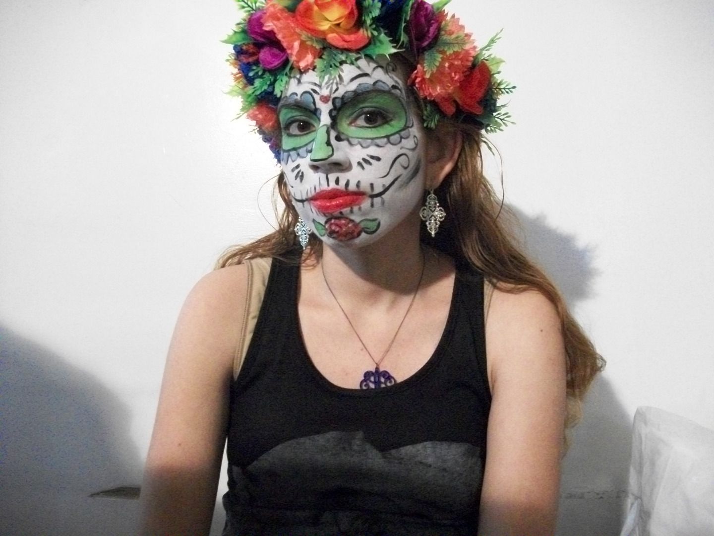 Classic Costume Idea: Sugar Skull Lady : 4 Steps (with Pictures ...