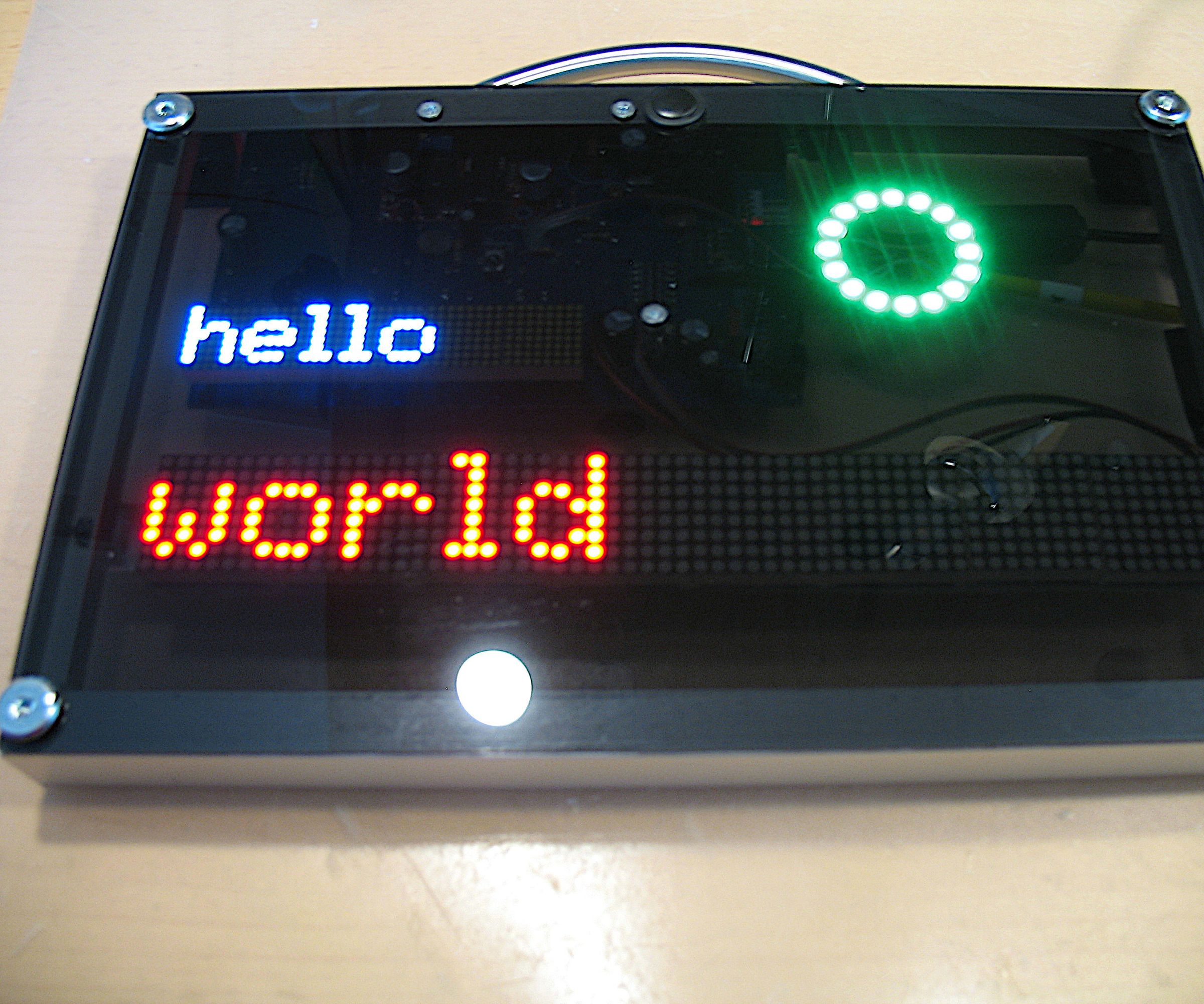 Mirolo Networked LED Matrix Display for Digital Signage