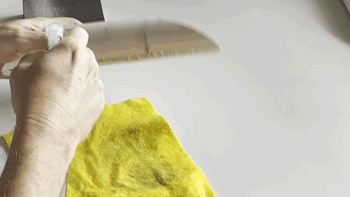 Cleaning and Sanding Pipes