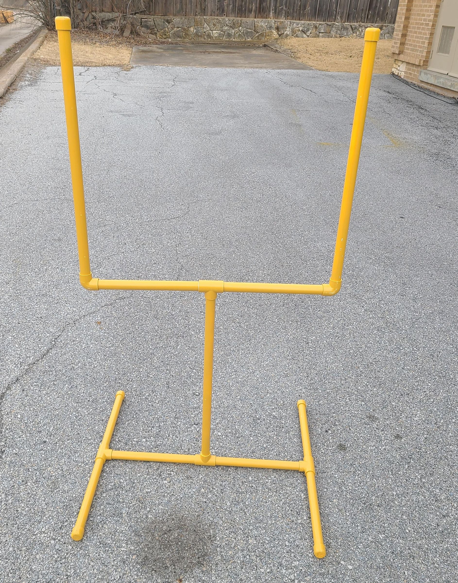 PVC Pipe Football Goal 3 Steps (with Pictures) Instructables
