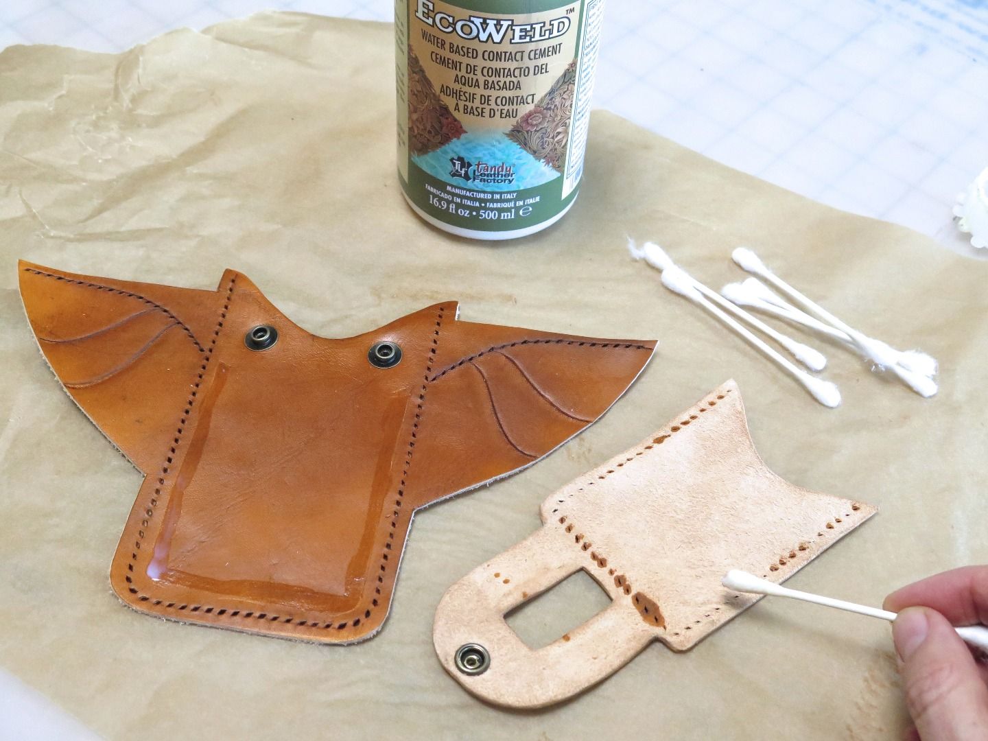 Leather Owl Phone Holster : 14 Steps (with Pictures) - Instructables for Downloadable Holster Free Printable Leather Holster Patterns
