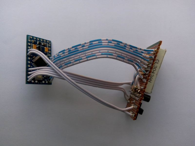 Connecting Display Board With Arduino Mini Pro