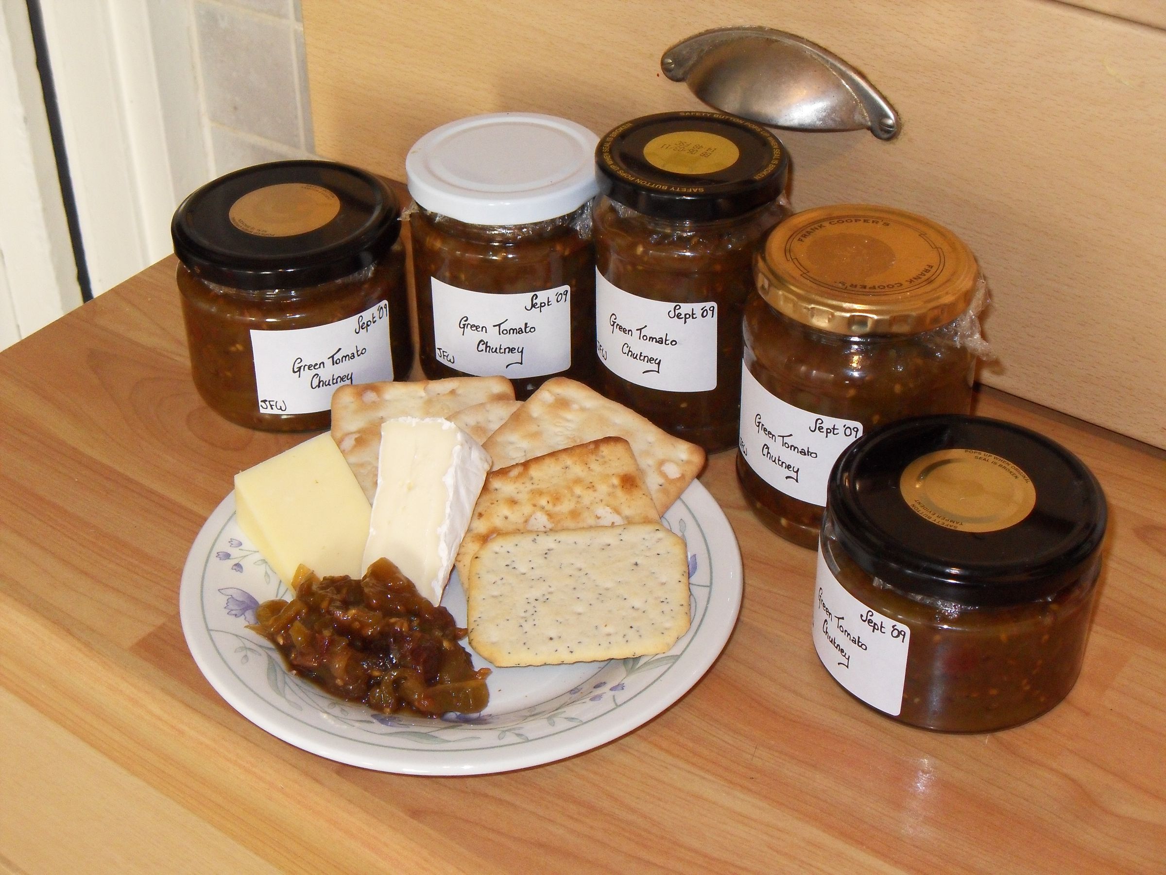 Gran's Green Tomato Chutney