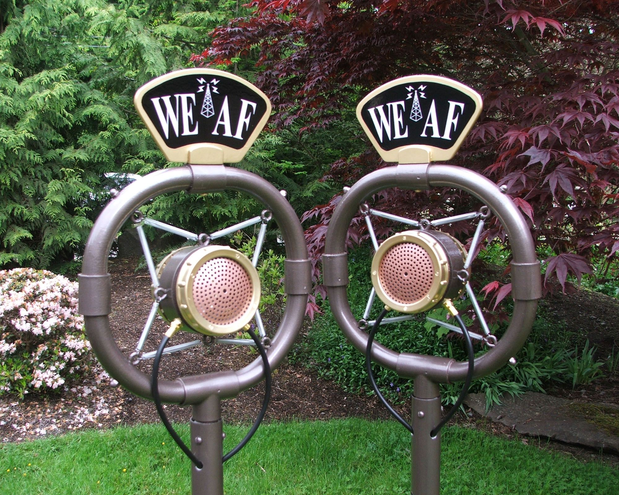 Depression-Era Microphone Props