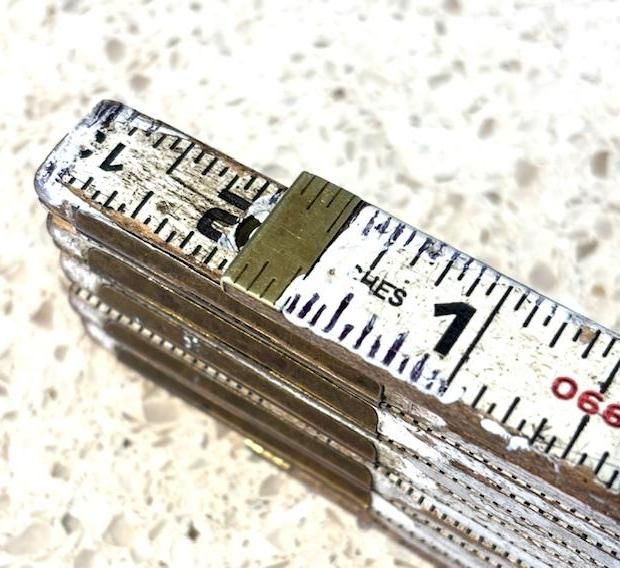 Restore Wooden Rule Markings