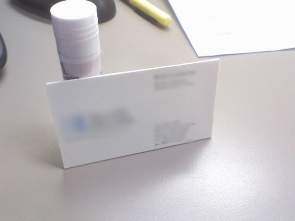 Micro SD Business Card Case