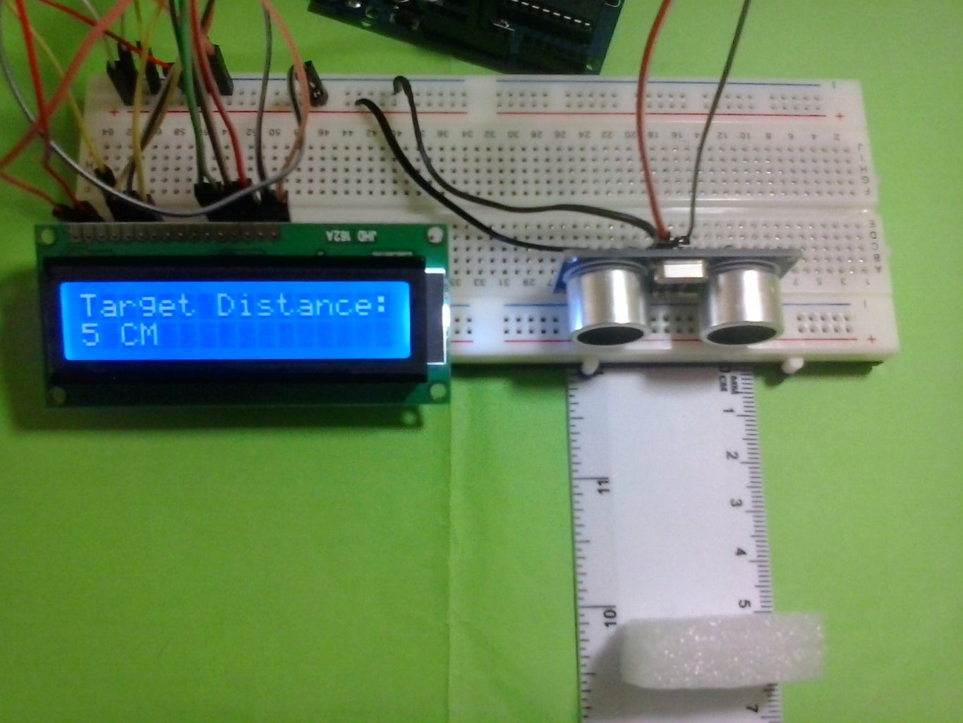 Arduino LCD Project for Measuring Distance : 3 Steps - Instructables
