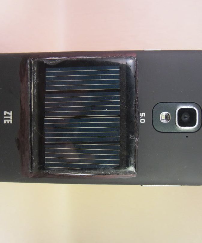 Asistente Solar: Un Smartphone Modificación