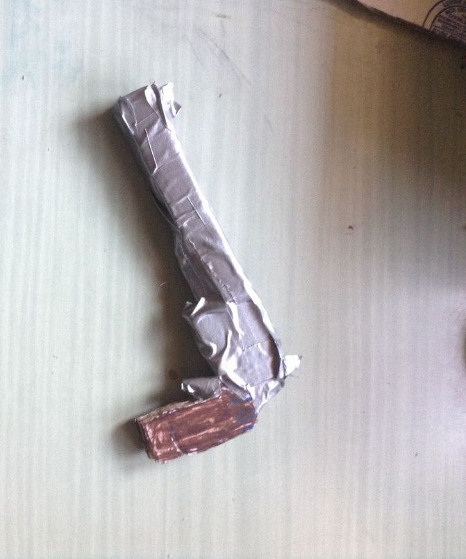 Duct Tape/cardboard Revolver
