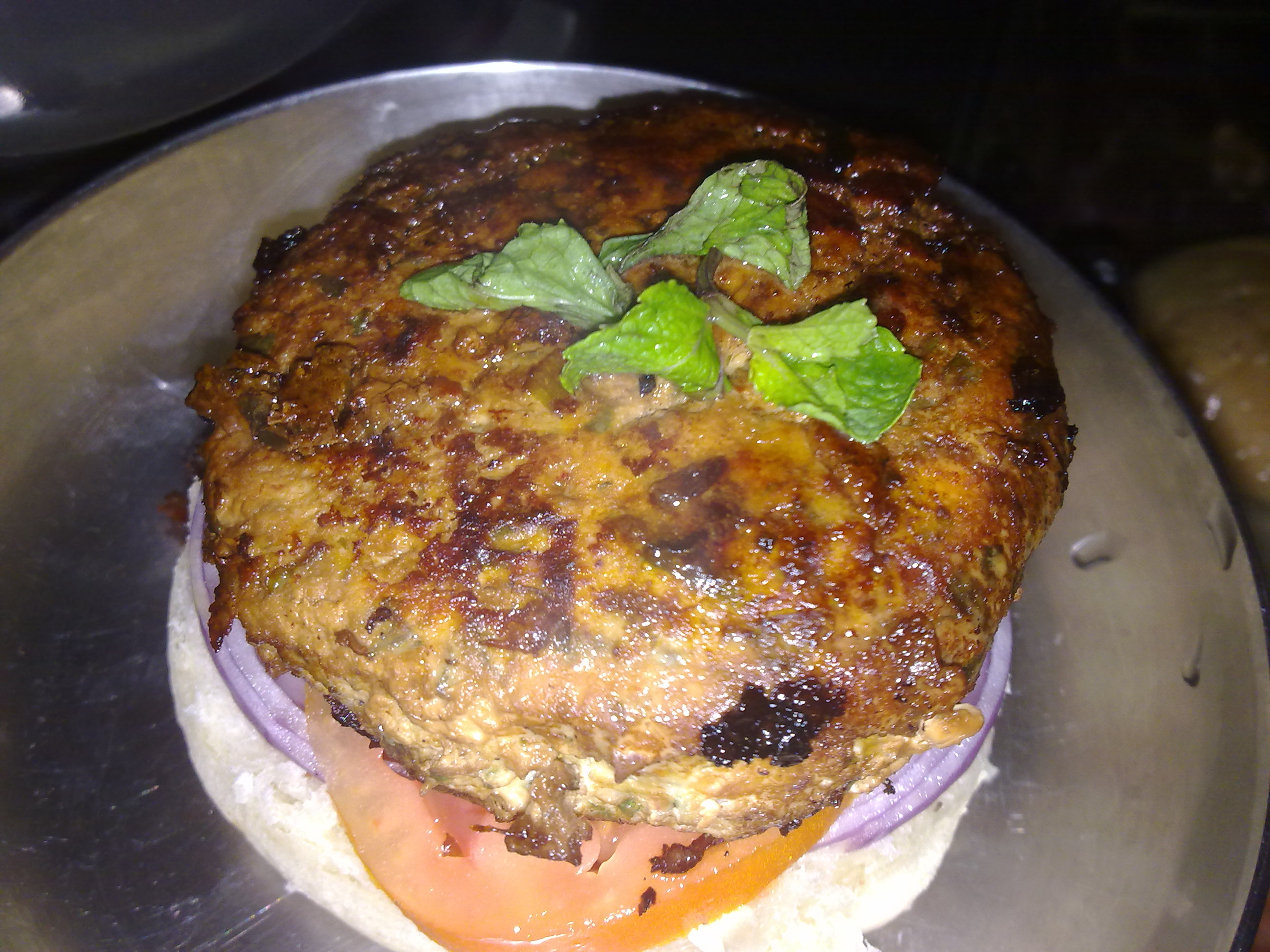 Lemongrass Ginger Chicken Burgur