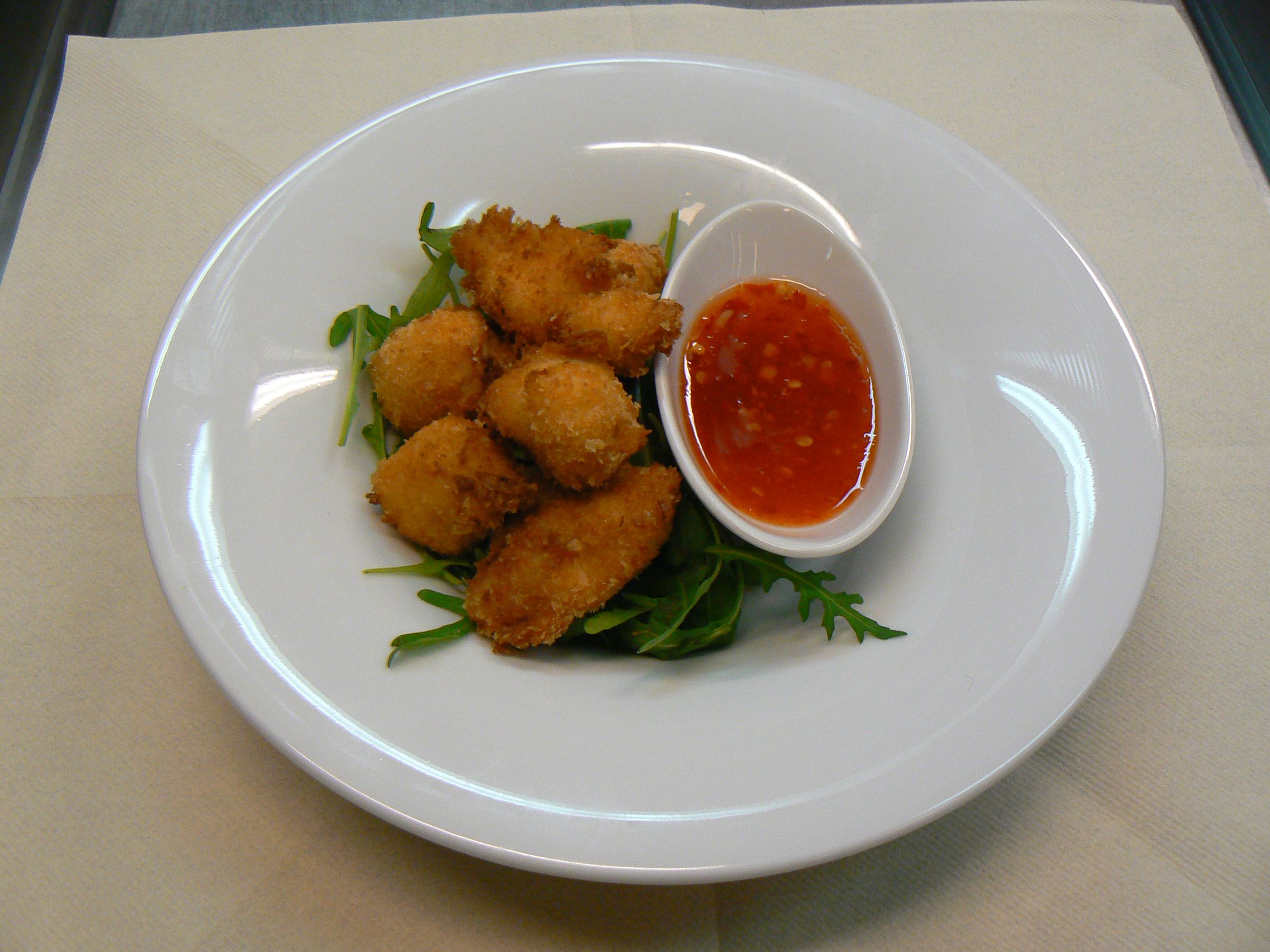 Chicken Nuggets in Chili Sauce