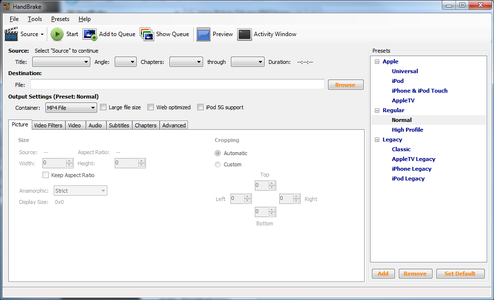 Use Handbrake