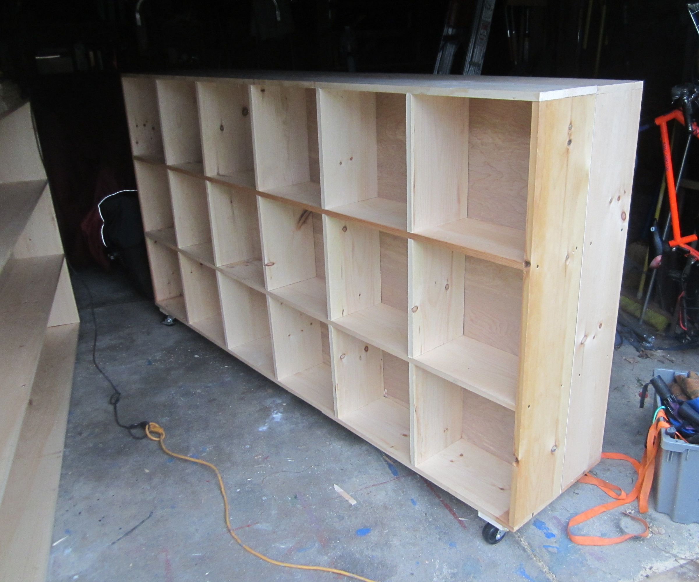 Mobile Classroom Cubbies