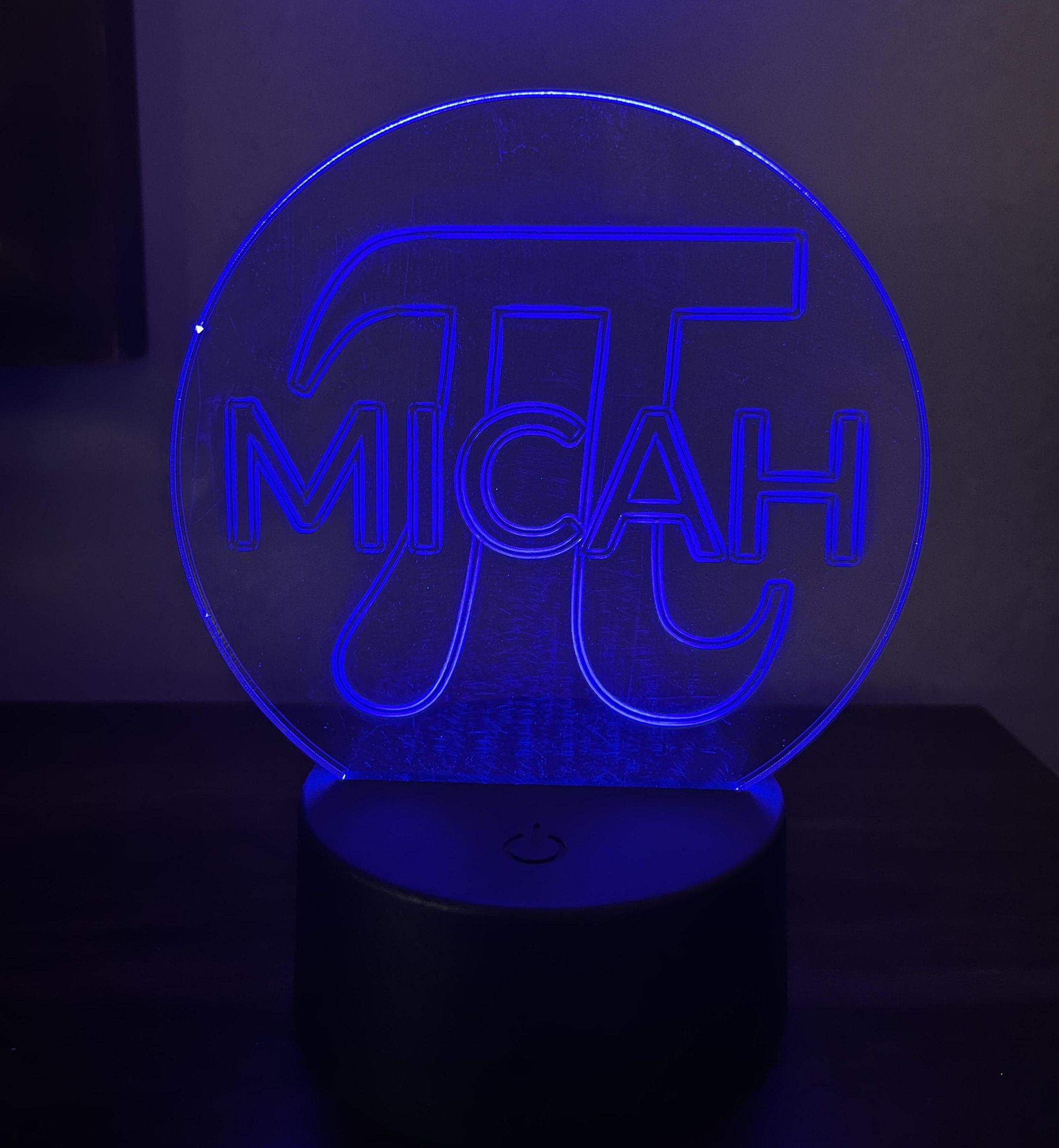 Personalized Acrylic Nightlight "The Easy Way"