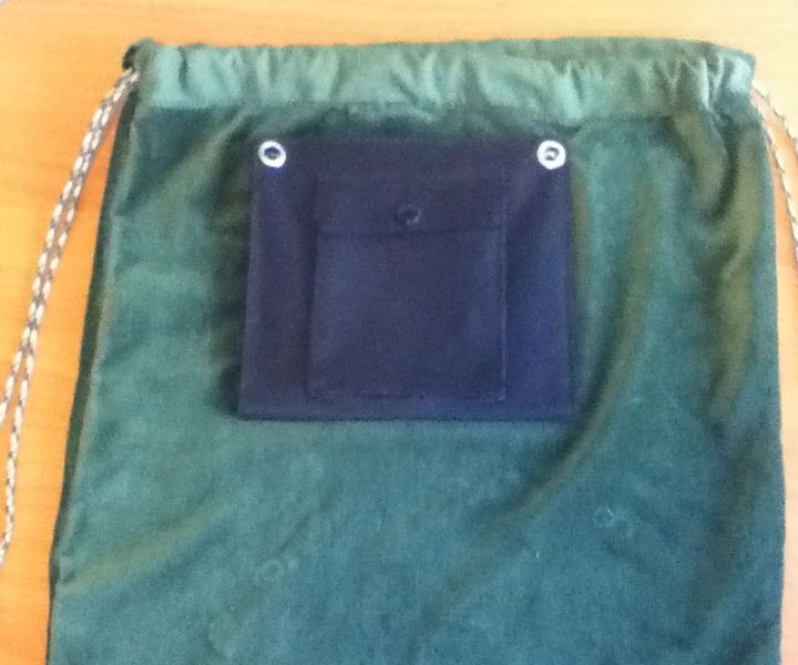 Cinch Sack with optional Solar Panel