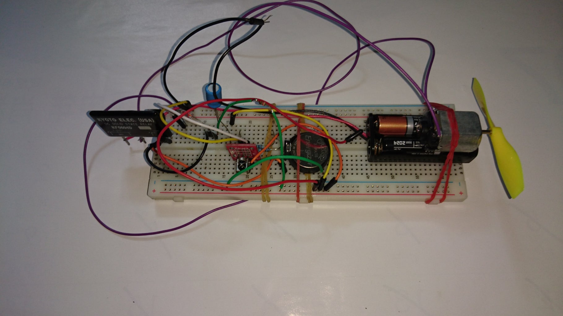 Tiny Simple Running Robot_part_3 : 7 Steps Circuit Diagram