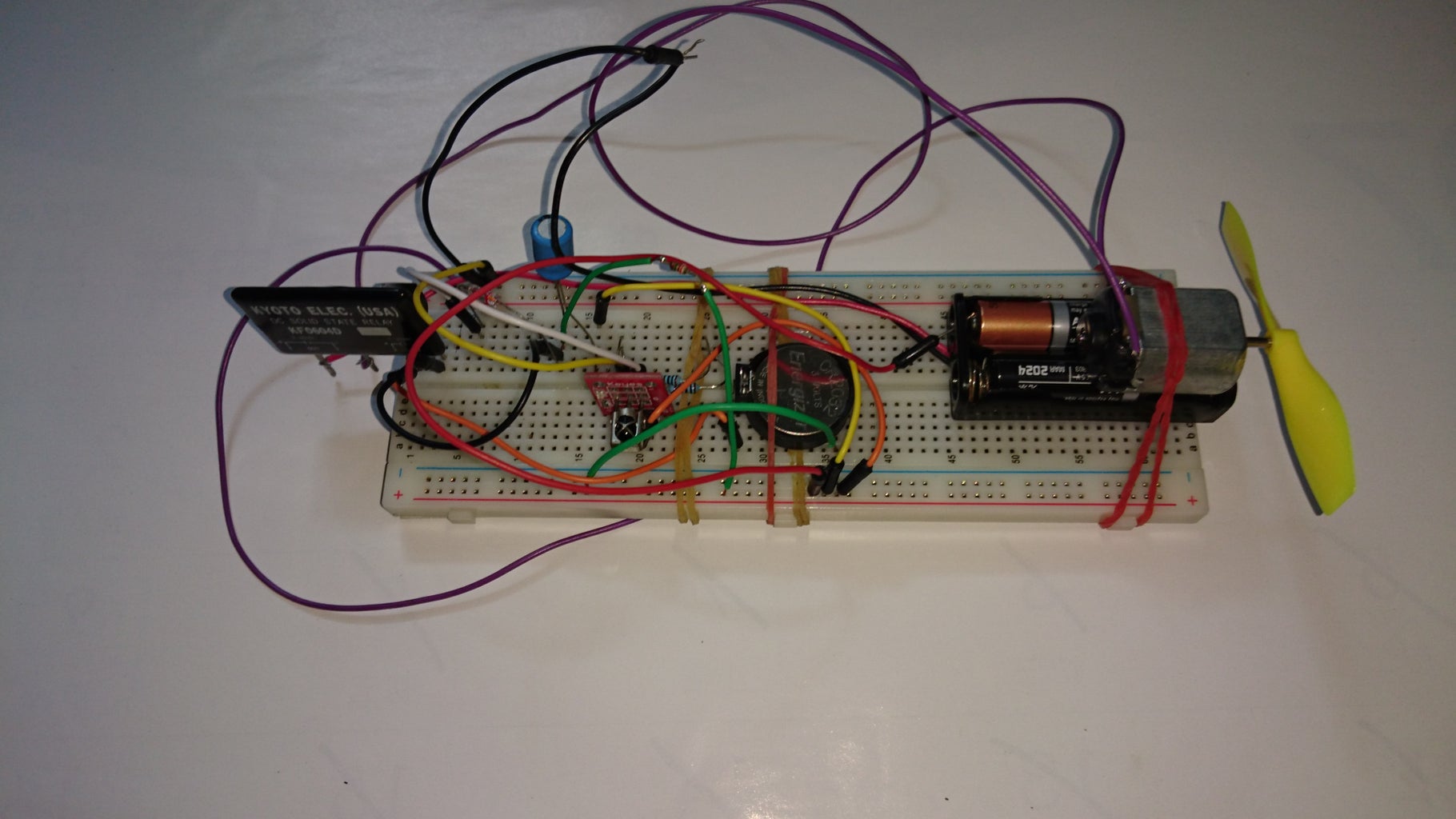 Prototype Control Circuit With Breadboard