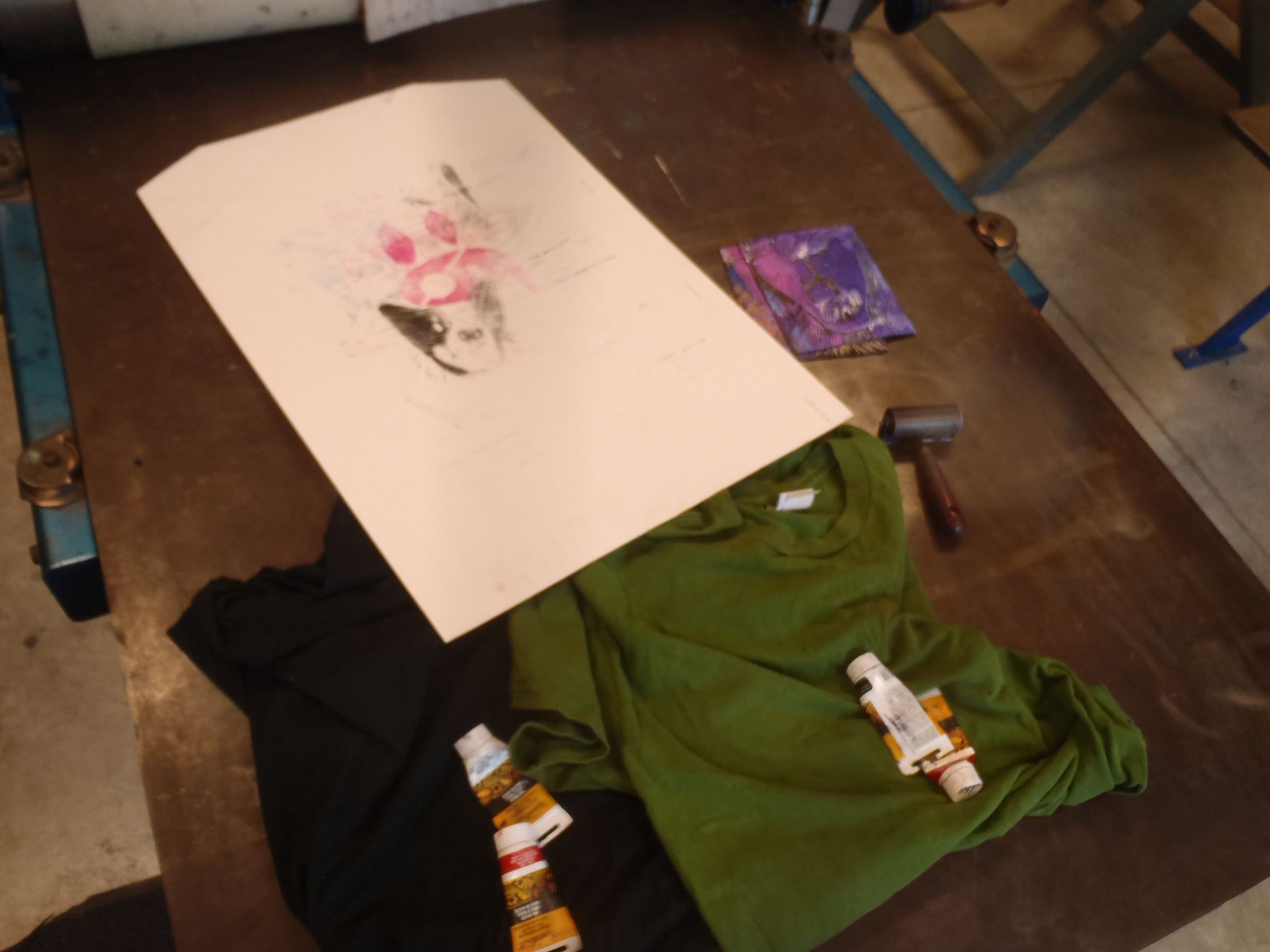 How to Print a T-shirt on Printing Press
