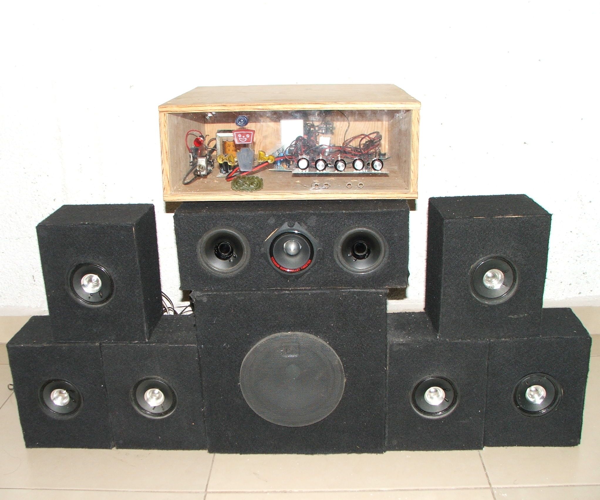 8 Channel Analog Amplifier for PC or HomeTheater