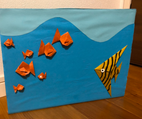 Making Aquarium With Origami