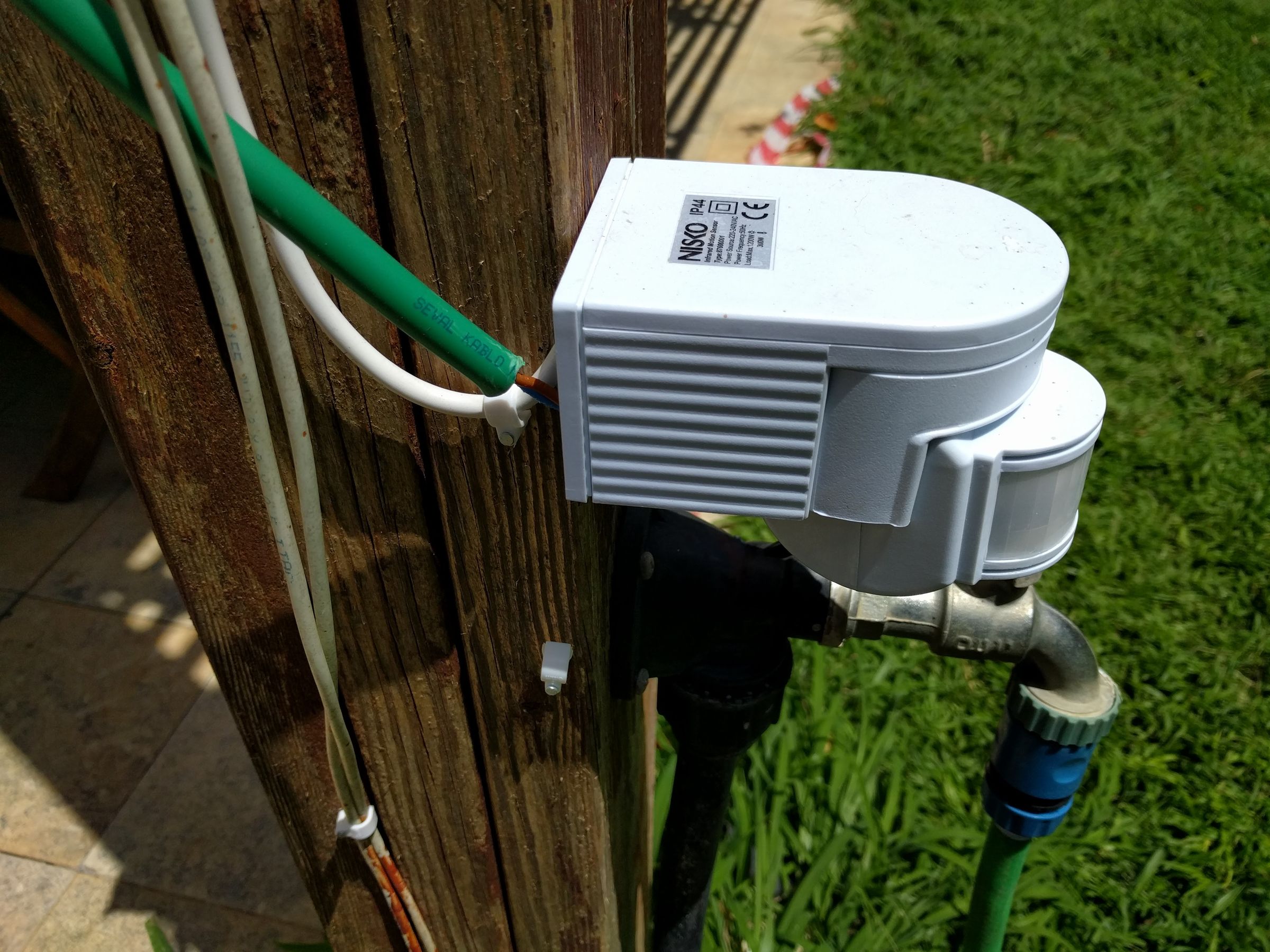Motion Activated Sprinkler DIY 5 Steps Instructables
