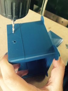 Useless Box: Drilling