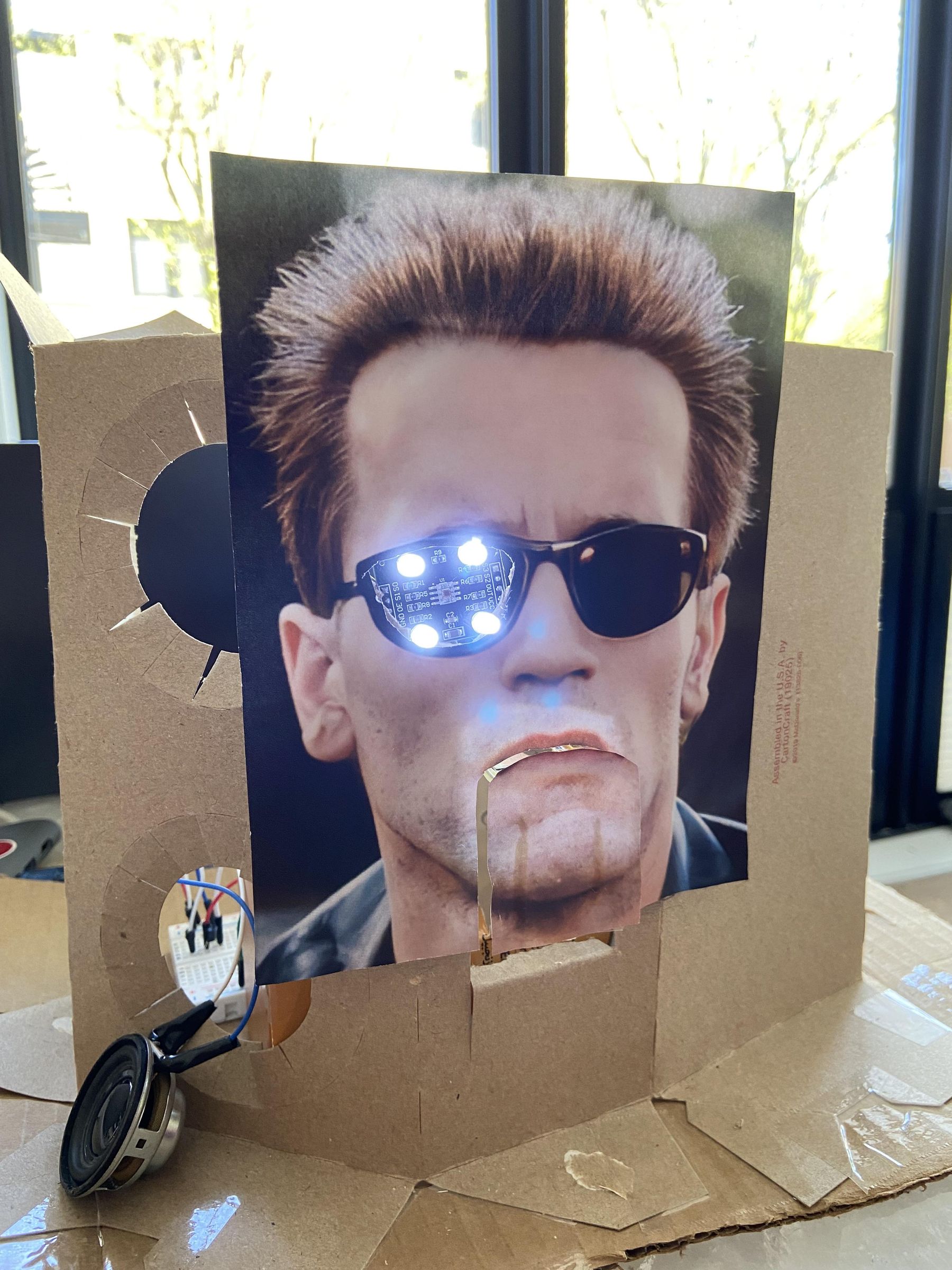 Terminator Make The Fortune Tell-me-nator: How to Build a Terminator (as a Mechatronic ...