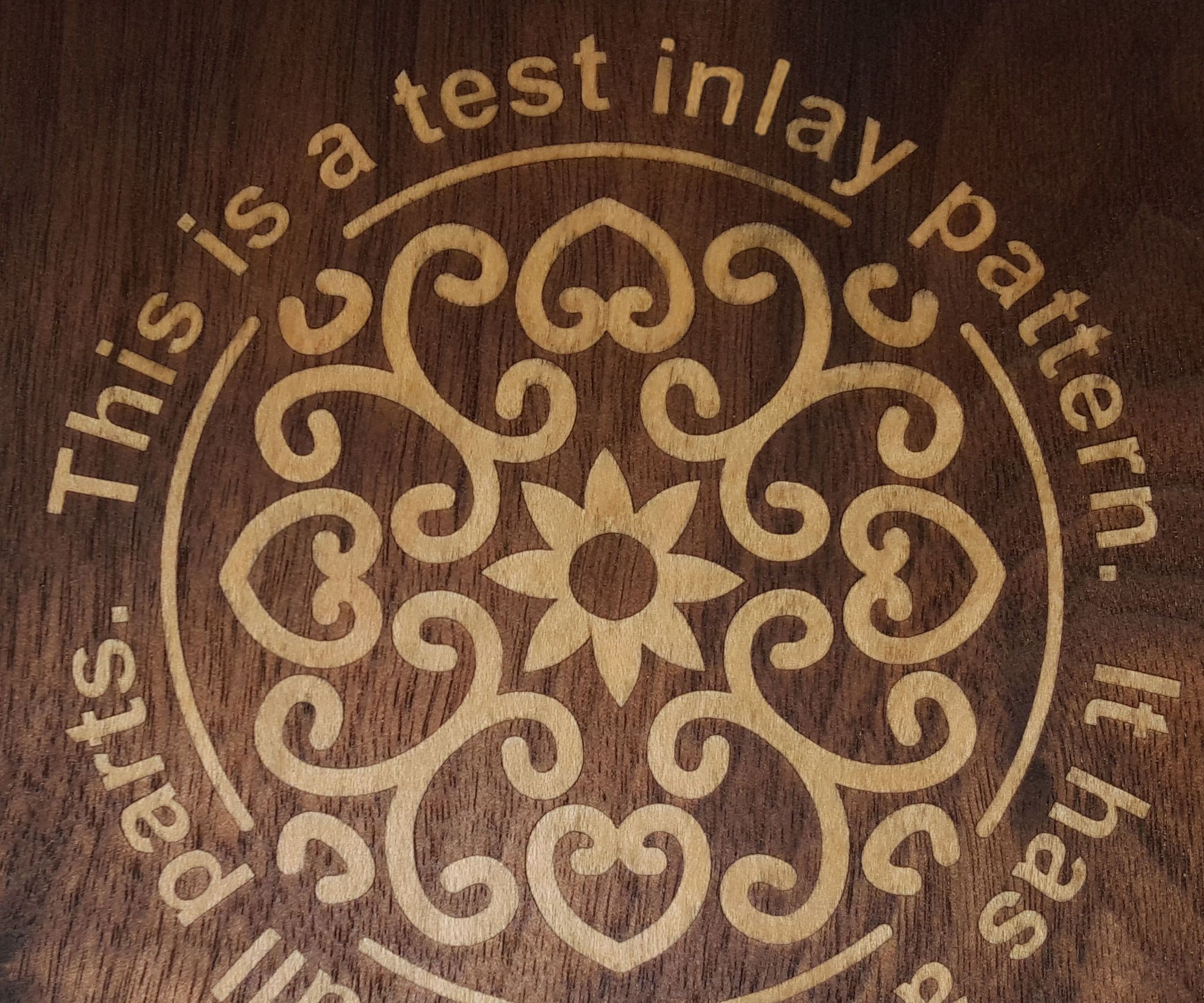 Easy Method to Do Laser Cut Wood Inlay
