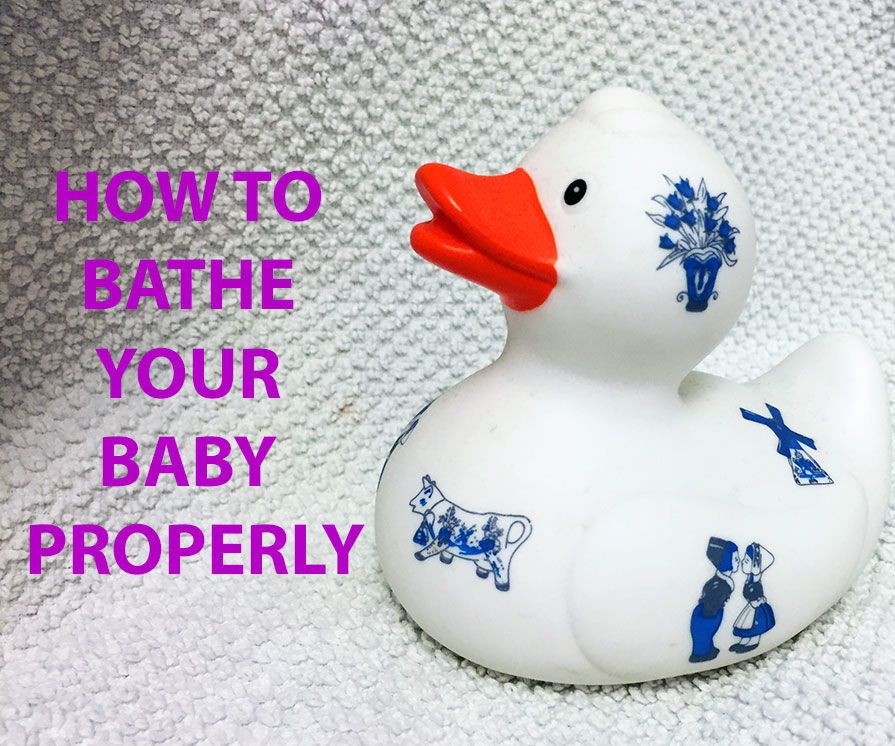 How to Bathe Your Baby Properly