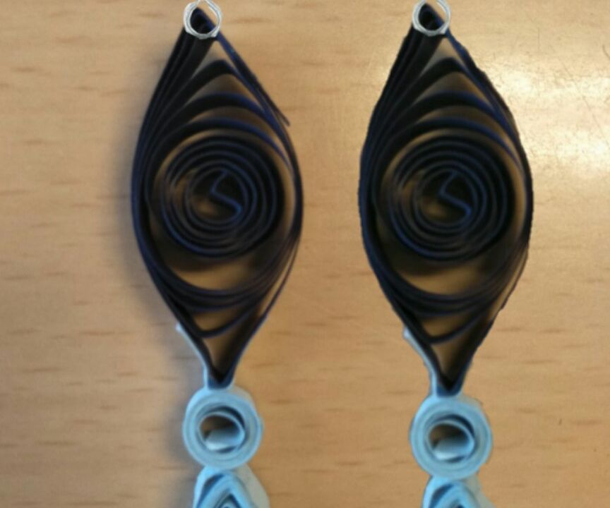 Quilling Earrings ♥️