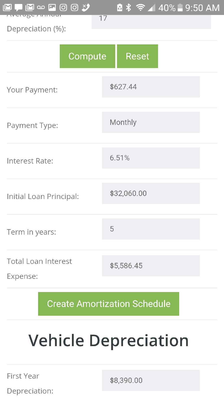 No Debt (Saving $1,014.93  Per Year)