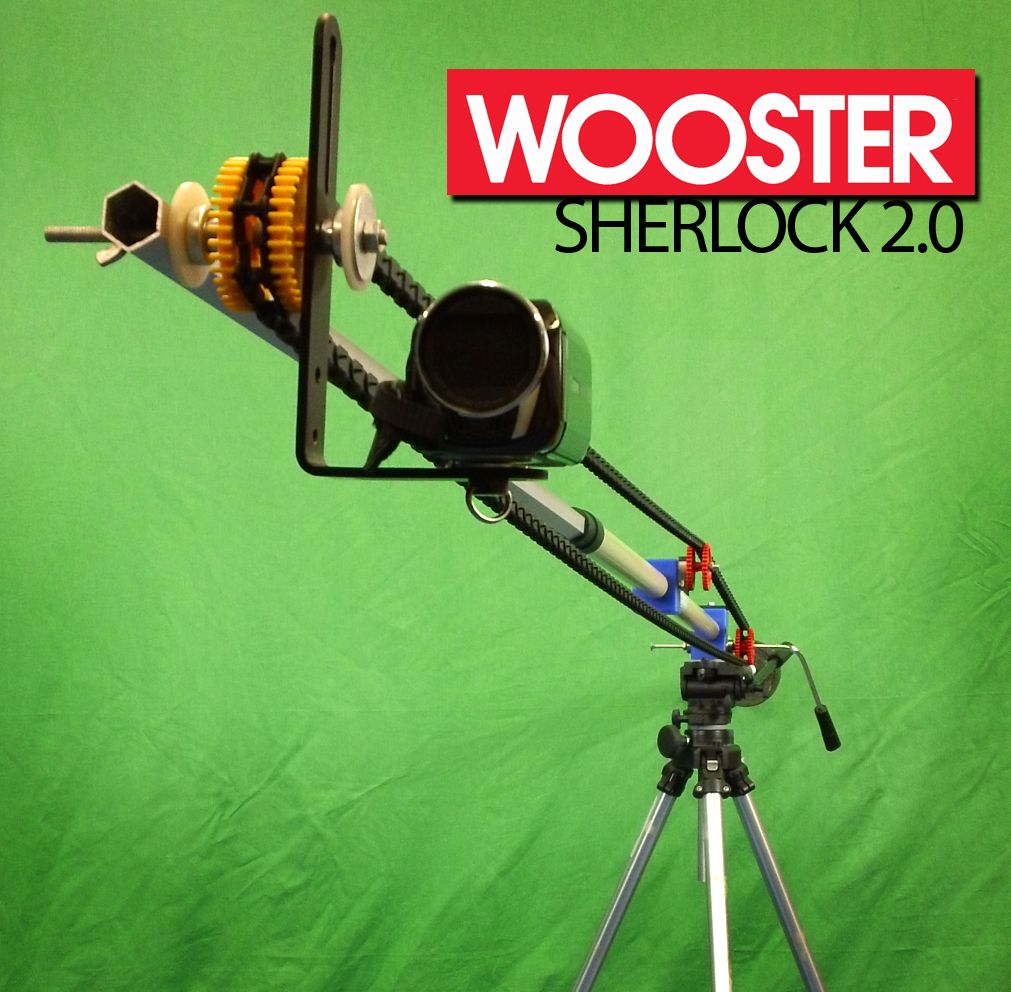 DIY Camera Crane - the Wooster Sherlock 2.0 With Manual Tilt