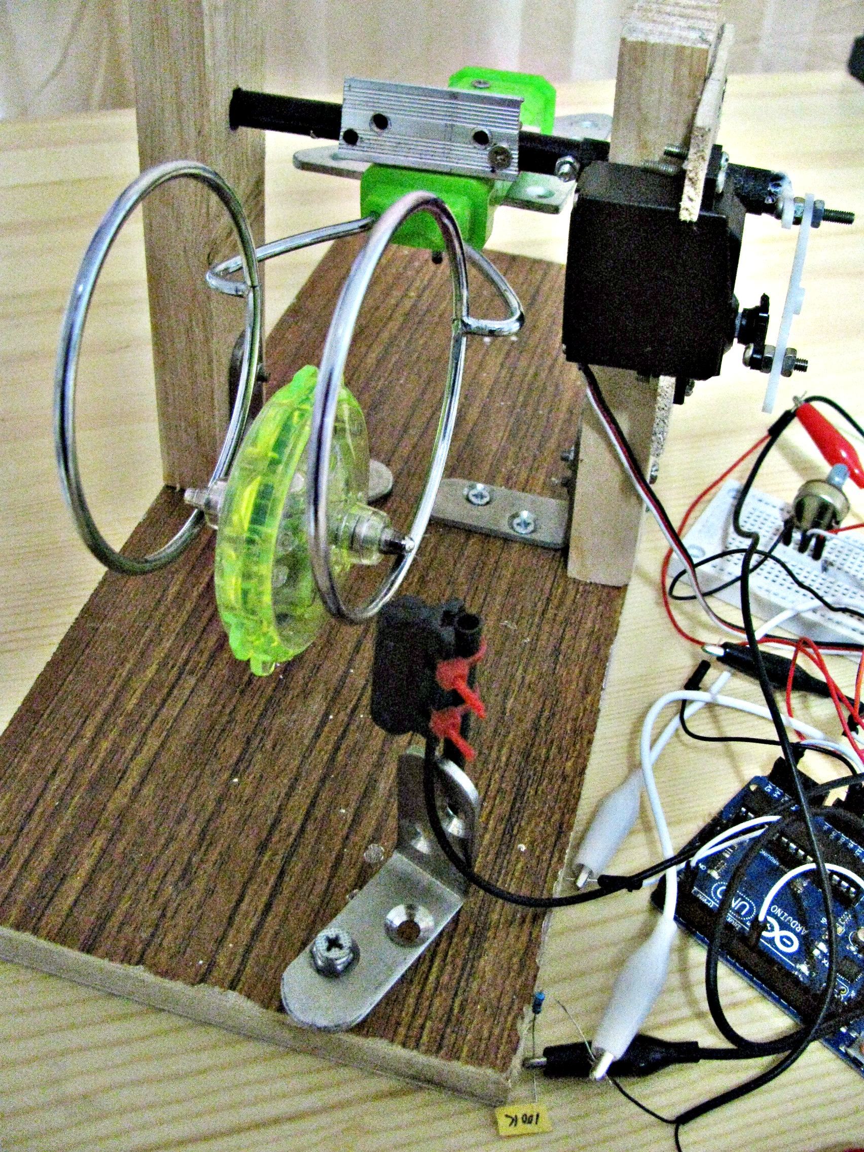 Automated Gyro Wheel Toy (version 2) Instructables