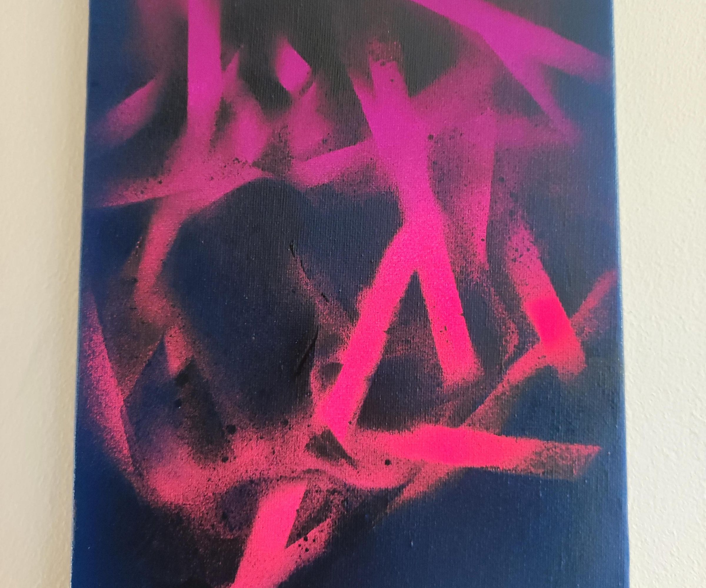 Incredibly Easy Abstract Art Using a VHS Tape