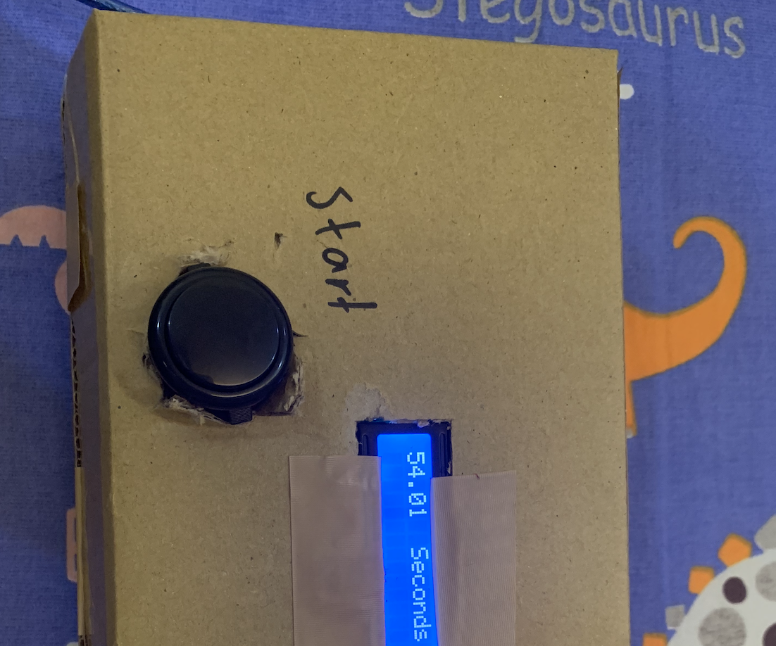 Arduino Leonardo Countdown Watch Project