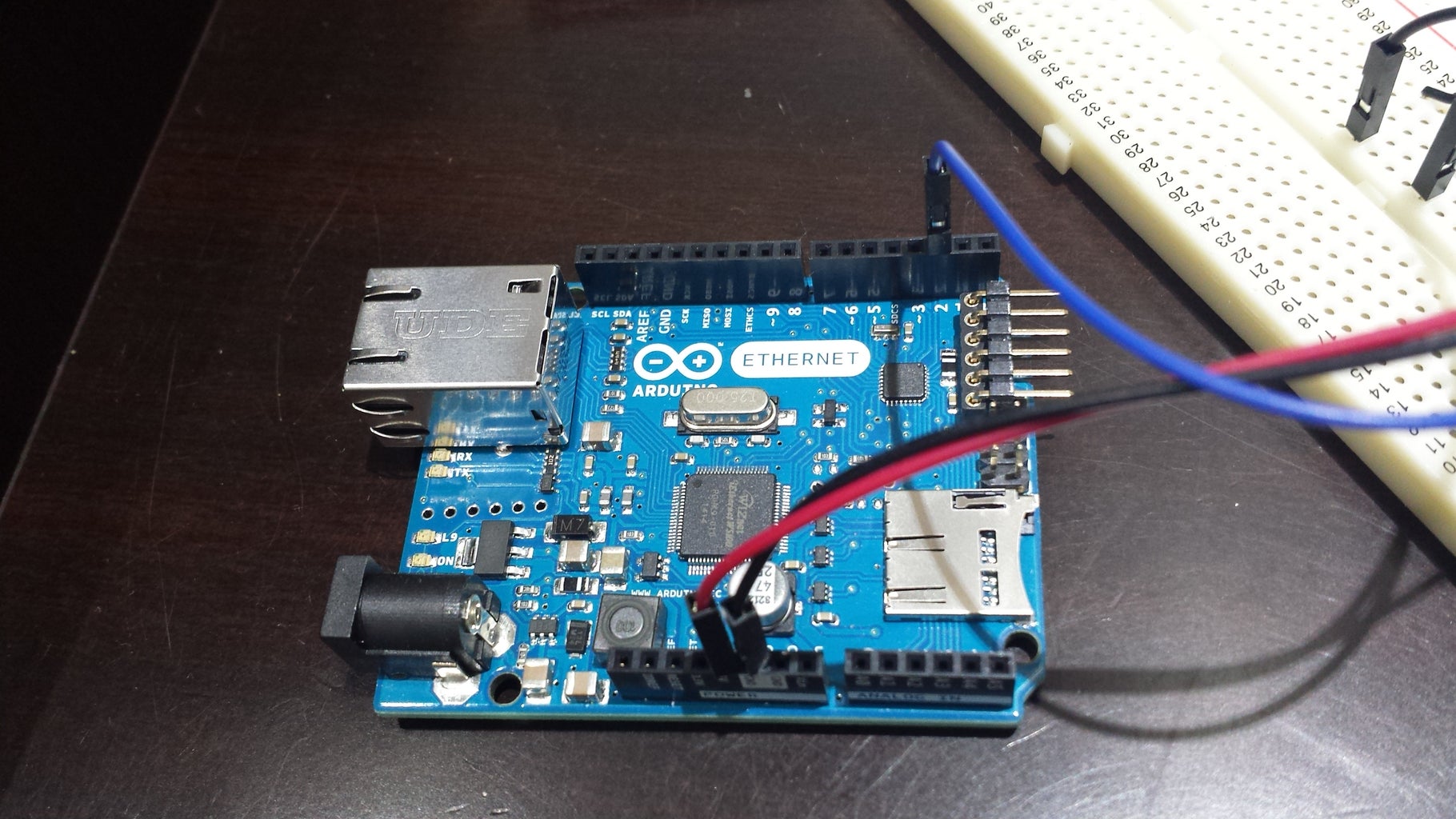 Measure Temperature on the Web With Arduino Ethernet and DS18B20 Sensor ...