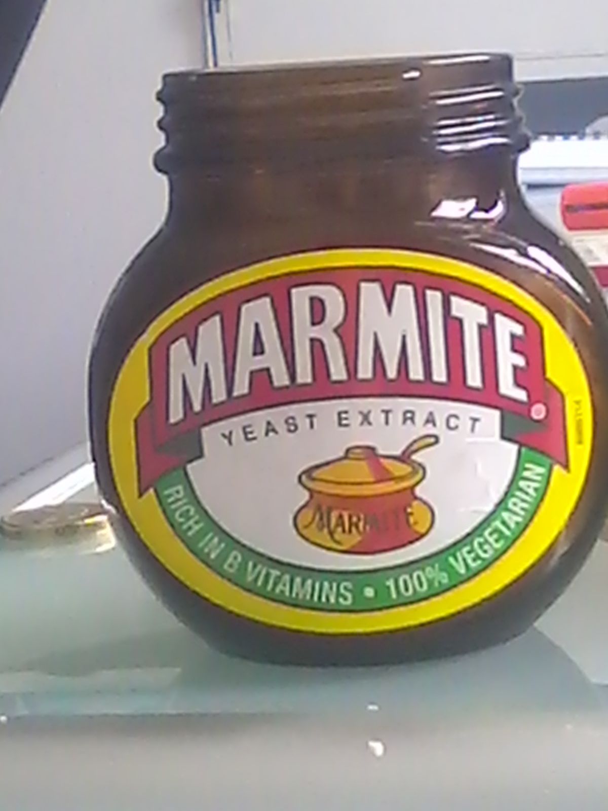 Upcycled Marmite Jar Tea Light