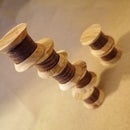 The Bobbins of Babel Stacking Puzzle (prototype)