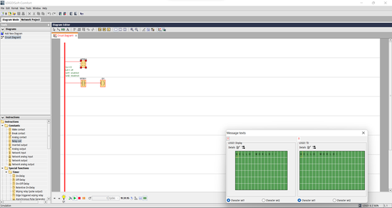 As Observed During Simulation on PLC