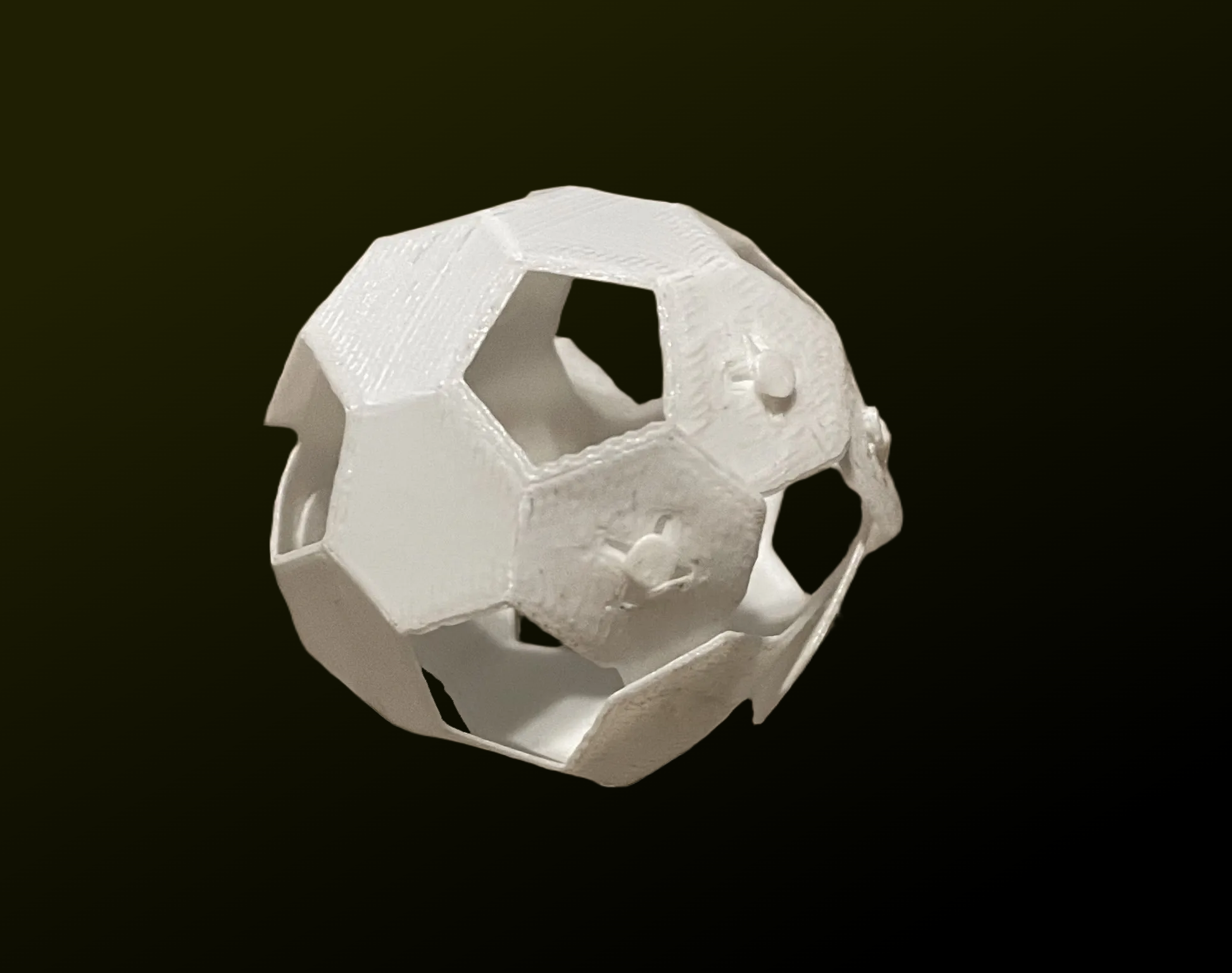 Tiny Fold-Up Soccer Ball