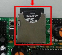 Insert SD Card