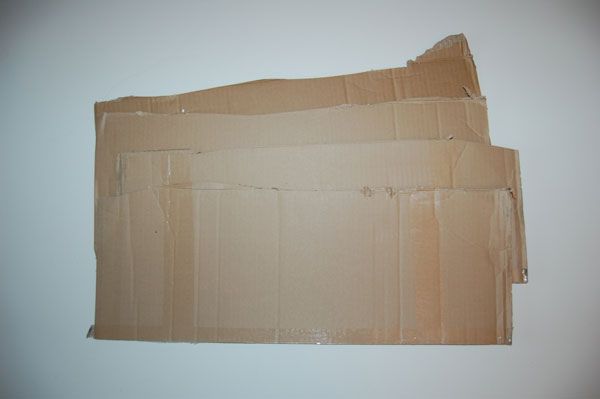 Shoe Shelves  Out of Paperboard