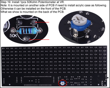Install Toggle Switches, STC12C5A60S2 Controller, DIP-8 IC JRC4558D, Potentiometer